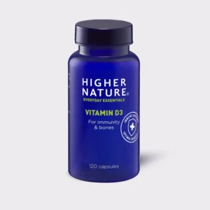 HIGHER NATURE VITAMIN D3 500IU CAPSULES 60S