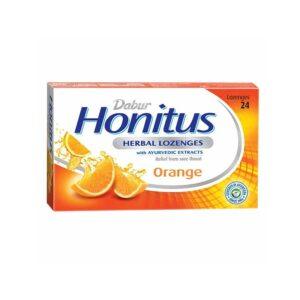 HONITUS HERBAL LOZENGES ORANGE 24S