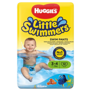 HUGGIES LITTLE SWIMMERS SIZE 3-4 12S