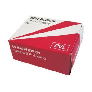 IBUPROFEN 600MG TABLETS 84S