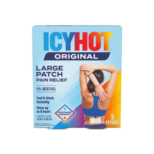 ICYHOT ORIGINAL PAIN RELIEF PATCH XL MENTHOL