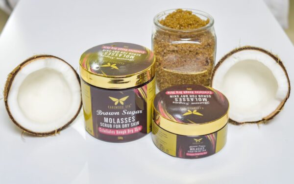 KAREMBOU SPA BROWN SUGAR MOLASSES SCRUB EXFOLIATES 200G