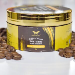 KAREMBOU SPA COFFEE & CREAM SKIN FIRMING NATURAL SCRUB & WRAP CELLULITE BUSTER 500g