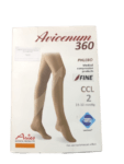 AVICENUM CLASS 2 C/STOCKINGS FINE THIGH HIGH CLOSED TOE M
