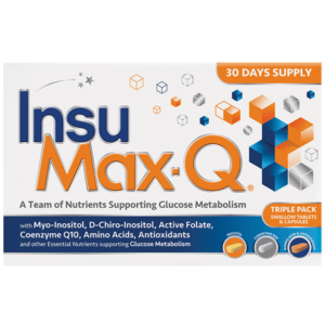 INSUMAX Q TRIPLE PACK MYO-INOSITOL D-CHIRO FOLATE 30DAYS