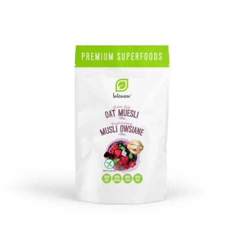 INTENSON GLUTEN FREE OAT MUESLI MUSLI OWSIANE 200G