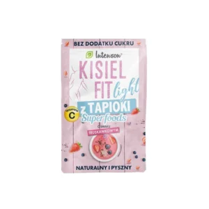 INTENSON KISIEL FIT LIGHT STRAWBERRY FLAV SATCHET 30G