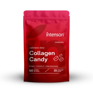 INTENSON PREMIUM COLLAGEN CANDY STRAWBERRY ANTI-AGE FORMULA 60TABLETS