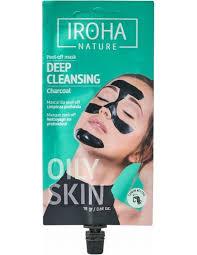 IROHA BLACK PEEL OFF MASK CHARCOAL 18G