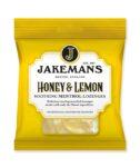 JAKEMANS HONEY & LEMON SOOTHING MENTHOL LOZENGES 73G YELLOW