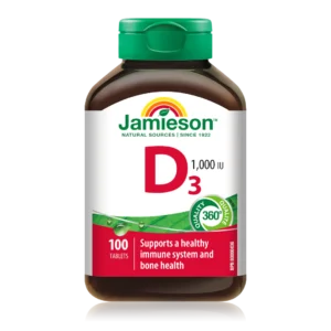 JAMIESON D3 1000IU 100TABLETS
