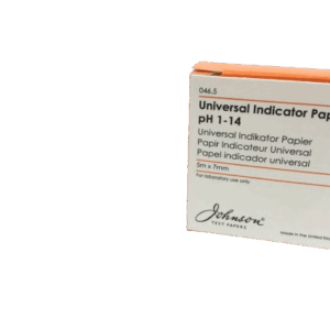 JOHNSON TEST PAPERS UNIVERSAL PH INDICATOR PAPER 10BOOKS 20STRIPS