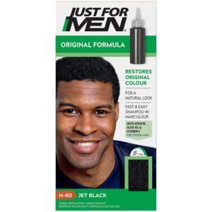 JUST FOR MEN ORIGINAL FORMULA JET BLACK H-60 SHAMPOO