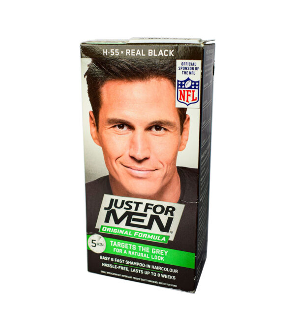 JUST FOR MEN REAL BLACK H-55 35G