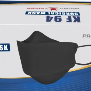 KF94 SURGICAL FACE MASK 4LAYER 25PCS BLACK WHITE