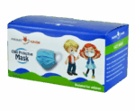 KIDS CHILD PROTECTIVE MASK WHITE LQ 50PCS