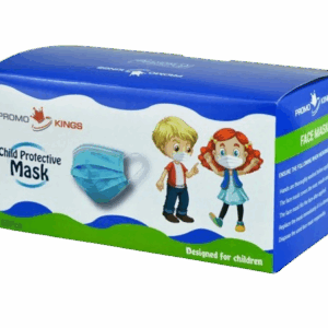 KIDS CHILD PROTECTIVE MASK WHITE LQ 50PCS