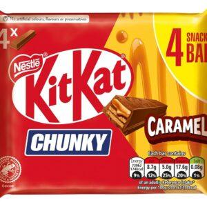 KITKAT CHUNKY CARAMEL 4BARS 140G (4X35G)