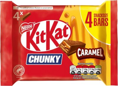 KITKAT CHUNKY CARAMEL 4BARS 140G (4X35G)