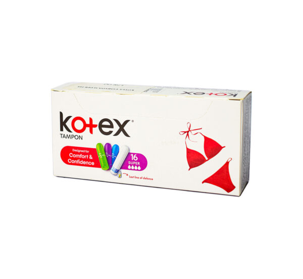 KOTEX TAMPONS SUPER 16S