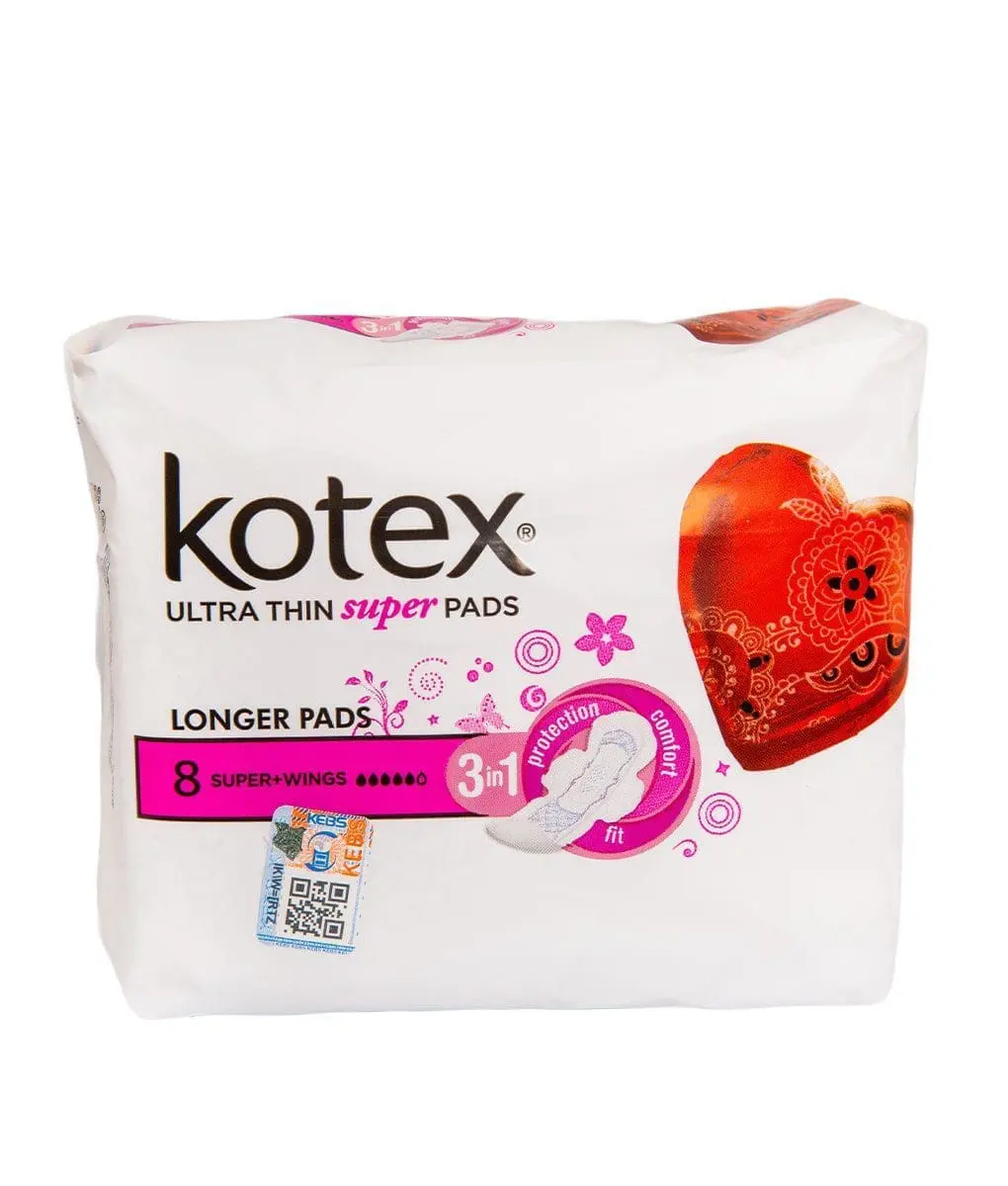 KOTEX ULTRA SANITARY PADS SUPER 8S