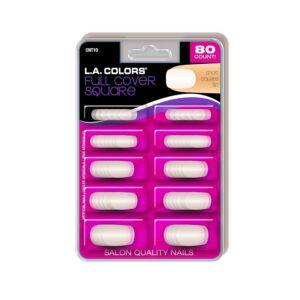 L.A. COLORS FULL COVER SQUARE 80COUNT CNT10