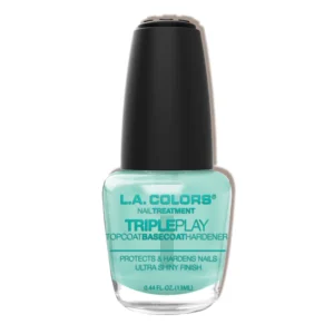 L.A. COLORS NAIL TREATMENT TRIPLE PLAY BASE TOP HARDENER 13ML CBNT538