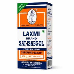 LAXMI BRAND SAT-ISABGOL PSYLLIUM HUSK 400G SATISABGOL