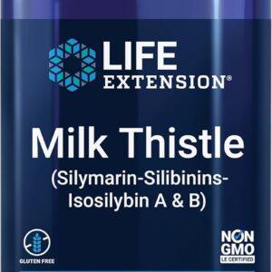 LIFE EXTENSION MILK THISTLE SILYMARIN 60CAPSULES
