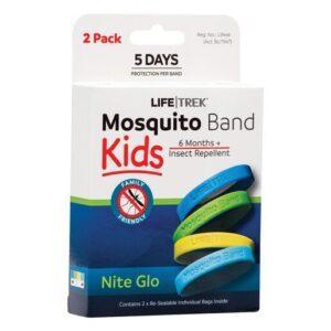 LIFE TREK MOSQUITO BAND INSECT REPELLENT NITE GLO 2PACK