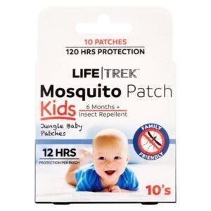 LIFE TREK MOSQUITO PATCH INSECT REPELLENT 10S