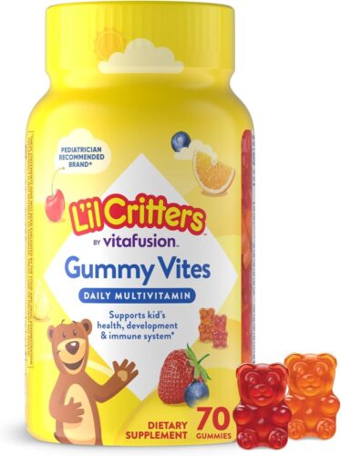 LIL CRITTERS GUMMY VITES CHILD MULTIVITAMINS 70S