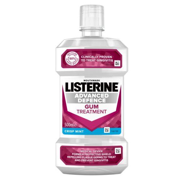 LISTERINE ADVANCED DEFENCE GUM TREATMENT 500ML