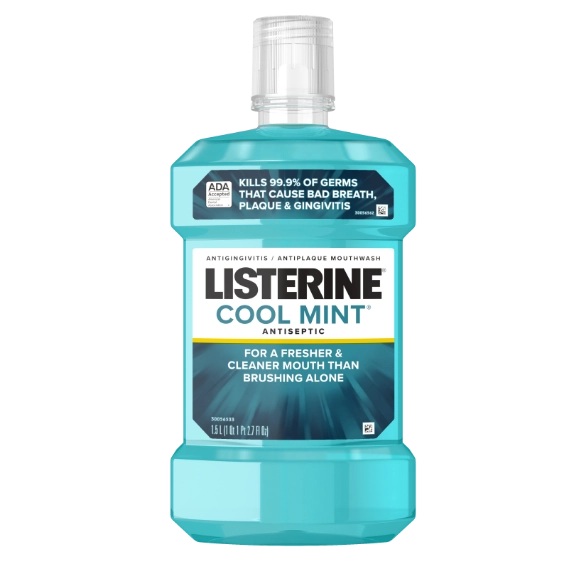 LISTERINE COOL MINT MILDER TASTE 600ML