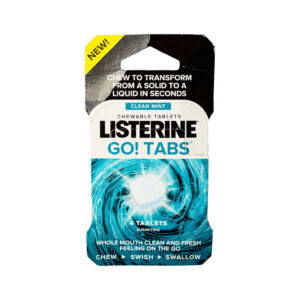 LISTERINE GO TABLETS 4S