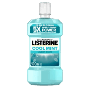 LISTERINE MOUTHWASH COOLMINT MILDER TASTE 500ML