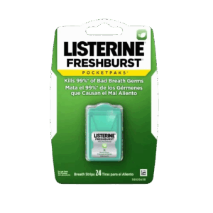 LISTERINE POCKET 24S FRESH BURST