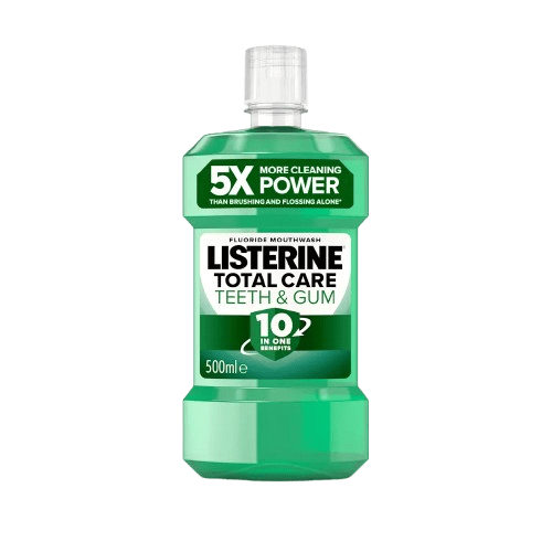 LISTERINE TOTAL CARE TEETH & GUM FRESH MINT M/WASH 500ML