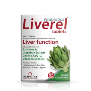 LIVEREL 60TABLETS ARTICHOKE CHOLINE