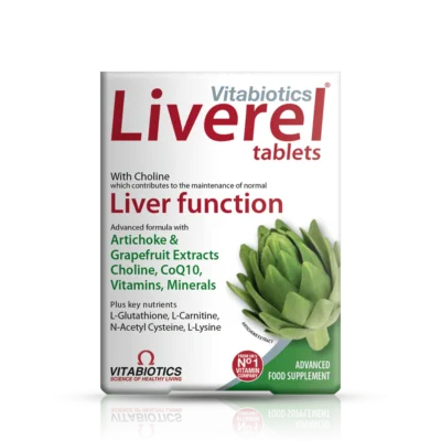 LIVEREL 60TABLETS ARTICHOKE CHOLINE