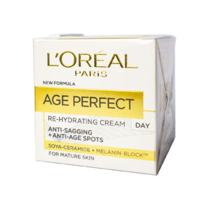 LOREAL AGE PERFECT RE-HYDRATING CREAM DAY ANTI-SAGGING ANTI-AGE SPOTS