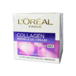 LOREAL COLLAGEN WRINKLE DE-CREASE RE-PLUMPING CREAM DAY 50ML