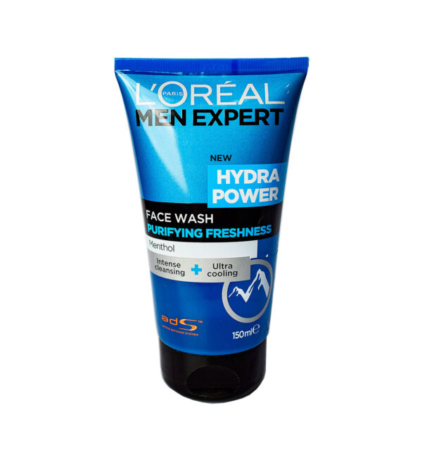 LOREAL MEN EXPERT HYDRA POWER FACE WASH PURIFYING FRESHNESS 150ML