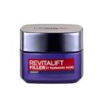 LOREAL REVITALIFT FILLER ANTI AGEING NIGHT CREAM 35+ 50ML