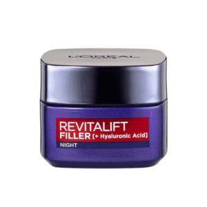 LOREAL REVITALIFT FILLER ANTI AGEING NIGHT CREAM 35+ 50ML
