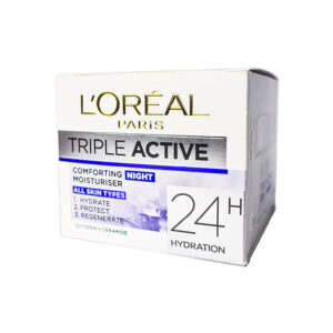 LOREAL TRIPLE ACTIVE NIGHT MOISTURISER 50ML-3269