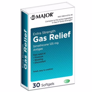 MAJOR GAS RELIEF EXTRA STRENGTH 30SOFTGELS SIMETHICONE