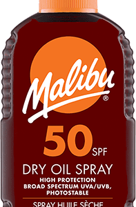 MALIBU 50SPF DRY OIL SPRAY HIGH 200ML