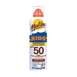 MALIBU KIDS CONTINUOUS LOTION SPRAY SPF50 175ML