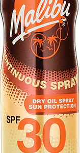 MALIBU SPF30 CONTINUOUS SPRAY DRY OIL HIGH 175ML